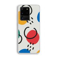 Illustratieve pop 3: Samsung Galaxy S20 Ultra Transparant Hoesje
