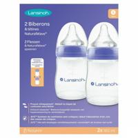 Lansinoh Zuigfles Natural Wave 2 x 160ml Lansinoh Zuigfles Natural Wave 2 x 160ml
