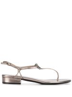 Valentino Garavani sandales VLOGO à bride salomé - Gris