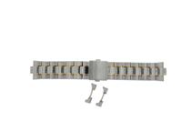 Horlogeband Guess GW0056G5 / Commander Roestvrij staal (RVS) Bi-Color 24mm