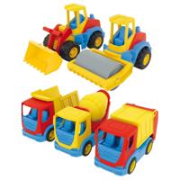 Wader constructiewagens 24 cm Wader constructiewagens 24 cm