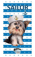 Animal Club strandlaken Sailor 70 x 140 cm