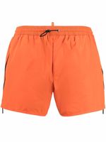 DSQUARED2 short de bain à lien de resserrage - Orange