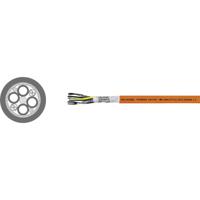 Helukabel TOPSERV® 119 Servokabel 4 G 10 mm² + 2 x 1 mm² Oranje 707295 50 m