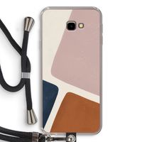 Geo #2: Samsung Galaxy J4 Plus Transparant Hoesje met koord