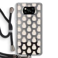 Uilen: Xiaomi Poco X3 NFC Transparant Hoesje met koord
