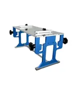 Oomssport Slijptafel Vast (zilver) Blauw