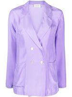 P.A.R.O.S.H. blazer Sofia à boutonnière croisée - Violet