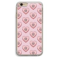 Chicks before dicks: iPhone 6 Plus / 6S Plus Transparant Hoesje