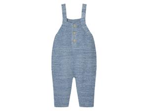 lupilu Gebreide baby tuinbroek (Blauw, 62/68)