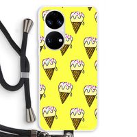 Isjes: Huawei P50 Transparant Hoesje met koord