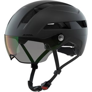 Olympic Sportswear Alpina sports urban helm soho visor v 52-56 mat zwart