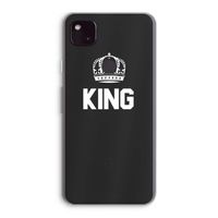 King zwart: Google Pixel 4a 5G Transparant Hoesje