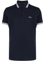 BOSS polo Paddy à logo brodé - Bleu