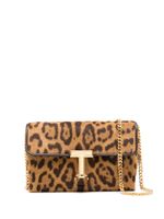 TOM FORD Monarch leopard-print mini bag - Marron