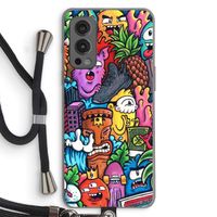 Vexx Mixtape: OnePlus Nord 2 5G Transparant Hoesje met koord