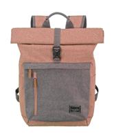 Basics Rollup Backpack Rose/Grey