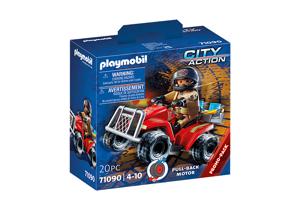 PLAYMOBIL City Action Brandweer Speed Quad 71090