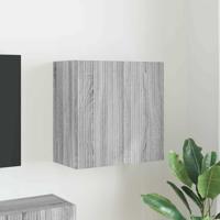 TV-wandkast Grijs Sonoma 59,5 x 31 x 60 cm Bewerkt hout