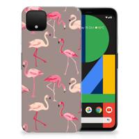 Google Pixel 4 XL | TPU Hoesje | Flamingo