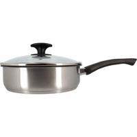 Sauteerpan - MENASTYL - 6020248 - Roestvrij staal - 28 cm - Geschikt voor alle kookplaten, inclusief inductie