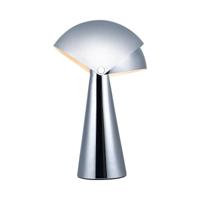 Tafellamp chrome &apos;Align&apos; E27 fitting verstelbaar DFTP 33 cm