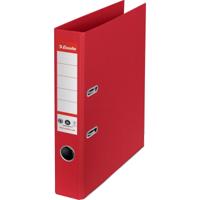 Esselte No.1 ordner, A4, rug 5 cm, rood