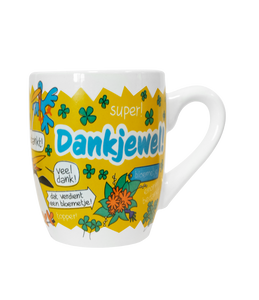 Cartoonmok super dankjewel