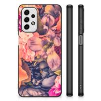 Samsung Galaxy A23 Bloemen Hoesje Bosje Bloemen