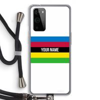 WK Wielrennen: OnePlus 9 Pro Transparant Hoesje met koord