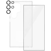 PanzerGlass 3-in-1 Bundle Edge2Edge Glass + Case + Lens Set (hoesje + beschermglas) Samsung Galaxy S24 Ultra PanzerGlass 3-in-1 Bundle Edge2Edge Glass + Case + Lens Set (hoesje + beschermglas) Samsung Galaxy S24 Ultra