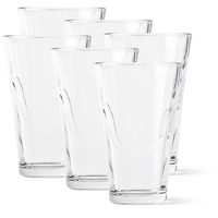 Menu - Waterglas Set van 6 Stuks - Glas - Transparant - thumbnail