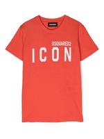 DSQUARED2 KIDS t-shirt à logo imprimé - Orange - thumbnail