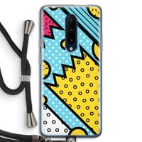 Pop Art #1: OnePlus 7 Pro Transparant Hoesje met koord