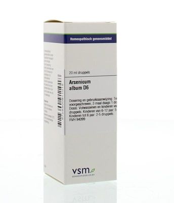VSM Arsenicum album D6 (20 ml)