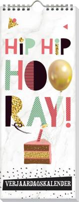 Verjaardagskalender Hip Hip Hooray (Kalender)