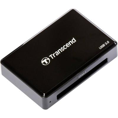 Transcend RDF2 Externe geheugenkaartlezer USB-A 3.1 Gen 1 Zwart
