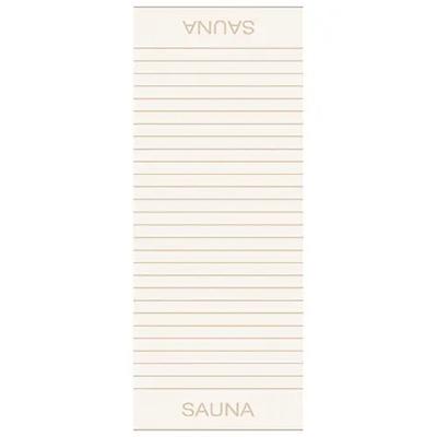 Cawö Cawo Balance Sauna Saunalaken 80x200 natur