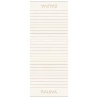 Cawö Cawo Balance Sauna Saunalaken 80x200 natur