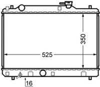 Radiateur CR743000S