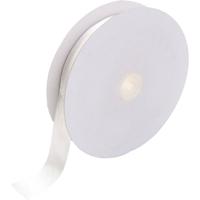 Creativ Company Satijnlint, b: 25 mm, wit, 50 m/ 1 rol