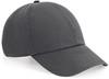 Beechfield CB54 Organic Cotton 6 Panel Cap - Graphite Grey - One Size