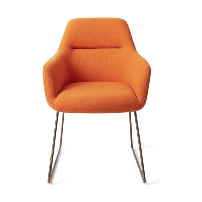 Jesper Home Kinko eetkamerstoel Tangerine slide rose