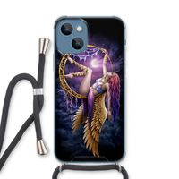 Aerial Angel: iPhone 13 Transparant Hoesje met koord