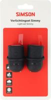 Verlichtingsset Simson simmy batterij - zwart