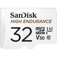 SanDisk High Endurance Monitoring microSDHC-kaart 32 GB Class 10, UHS-I, UHS-Class 3, v30 Video Speed Class Incl. SD-adapter - thumbnail