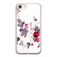 Mooie bloemen: iPhone 8 Transparant Hoesje