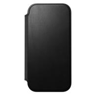 Nomad Modern lederen folio iPhone 17 - Black