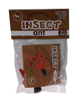 LG Imports fopartikel mier 7 cm rood