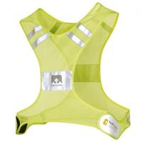 Nathan Streak Hi-Viz hardloop veiligheidsvest geel